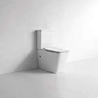 Inodoro Misuri con cisterna de 3-6ltrs y sistema Rimless- Tapa Amortiguada. Adosado a pared.